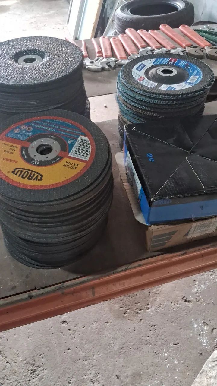 Discos corte flap desbaste 7 polegadas