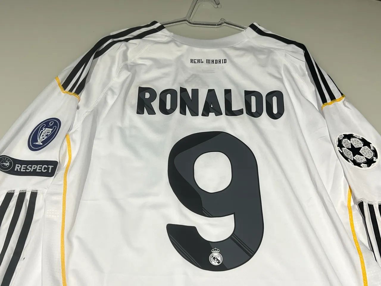 Camisa Real Madrid 09/10 - Cristiano Ronaldo  - Foto 3