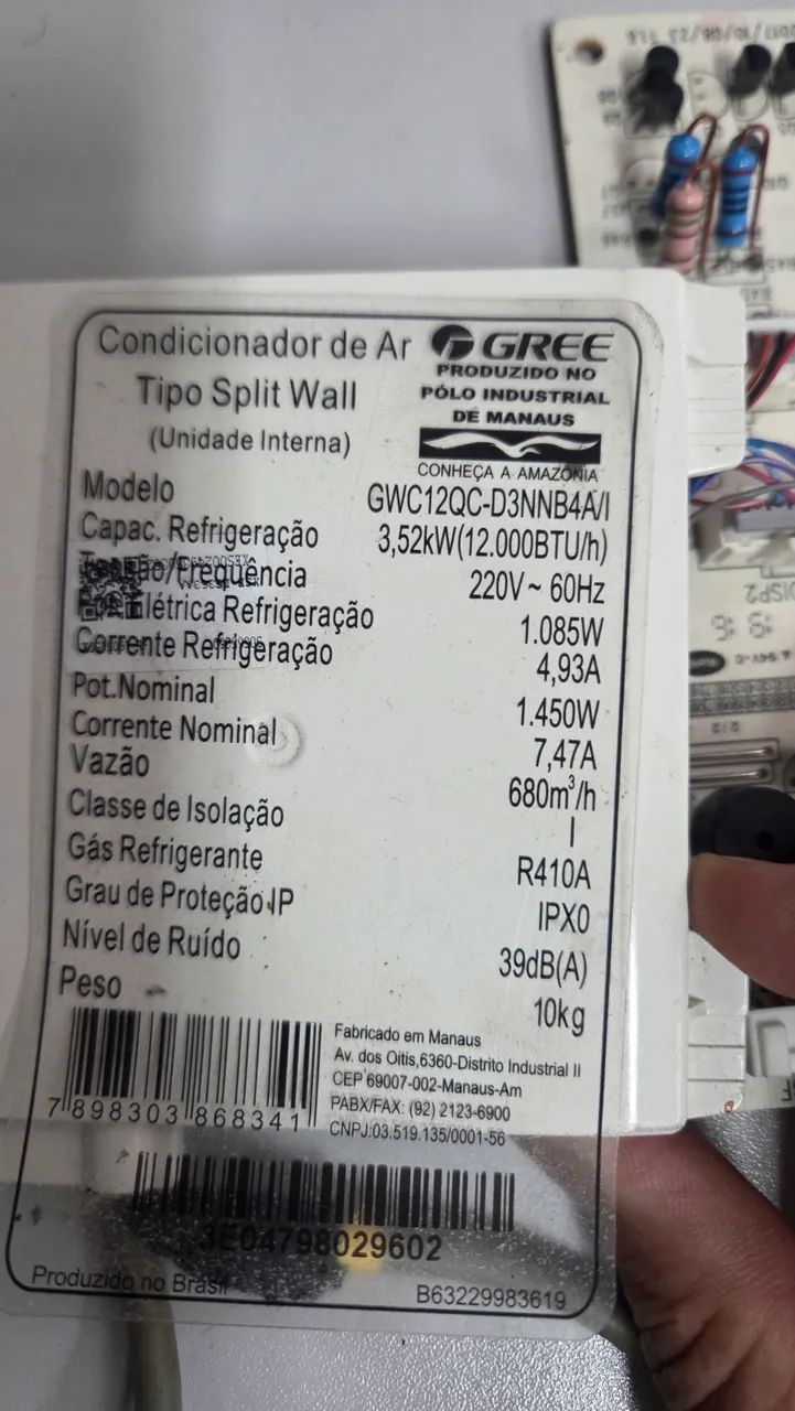 Placa ar condicionado Green 12 mil - Foto 2