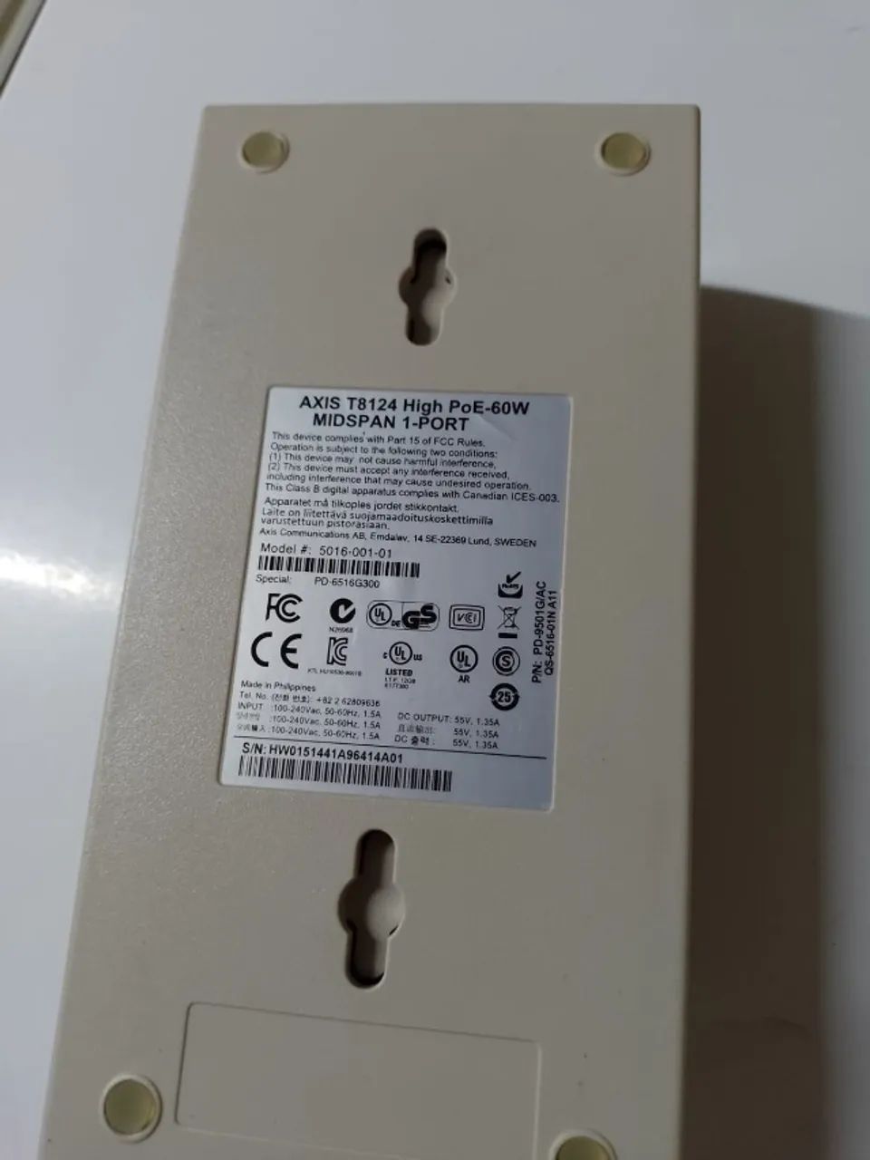 Fonte Axis T8124 High Poe Midspan - Foto 2