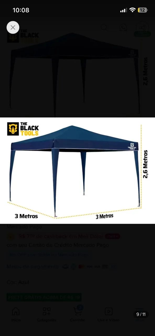 Barraca / Tenda 