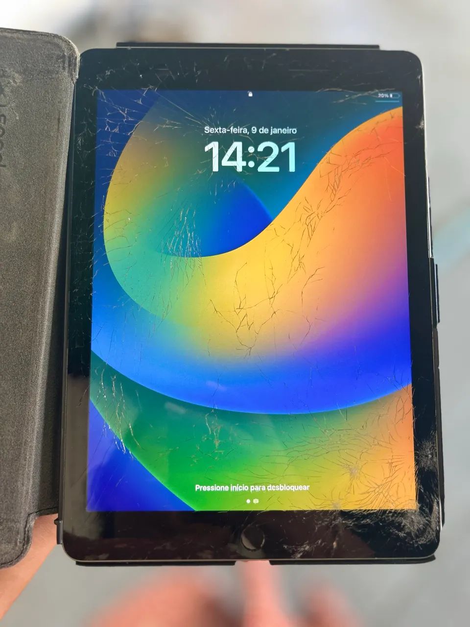 iPad Apple 10.2? Wi-Fi - Funciona Perfeitamente (Tela Quebrada)