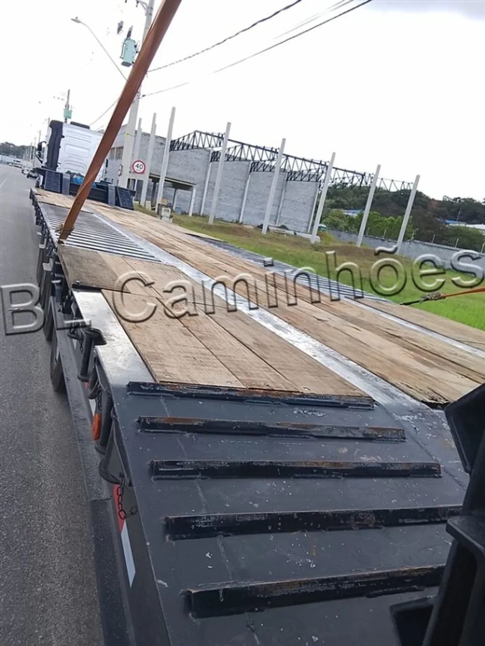 Carreta Prancha RodoMoura 16,70m ano 2026 p/ 60T ZERA - Foto 8