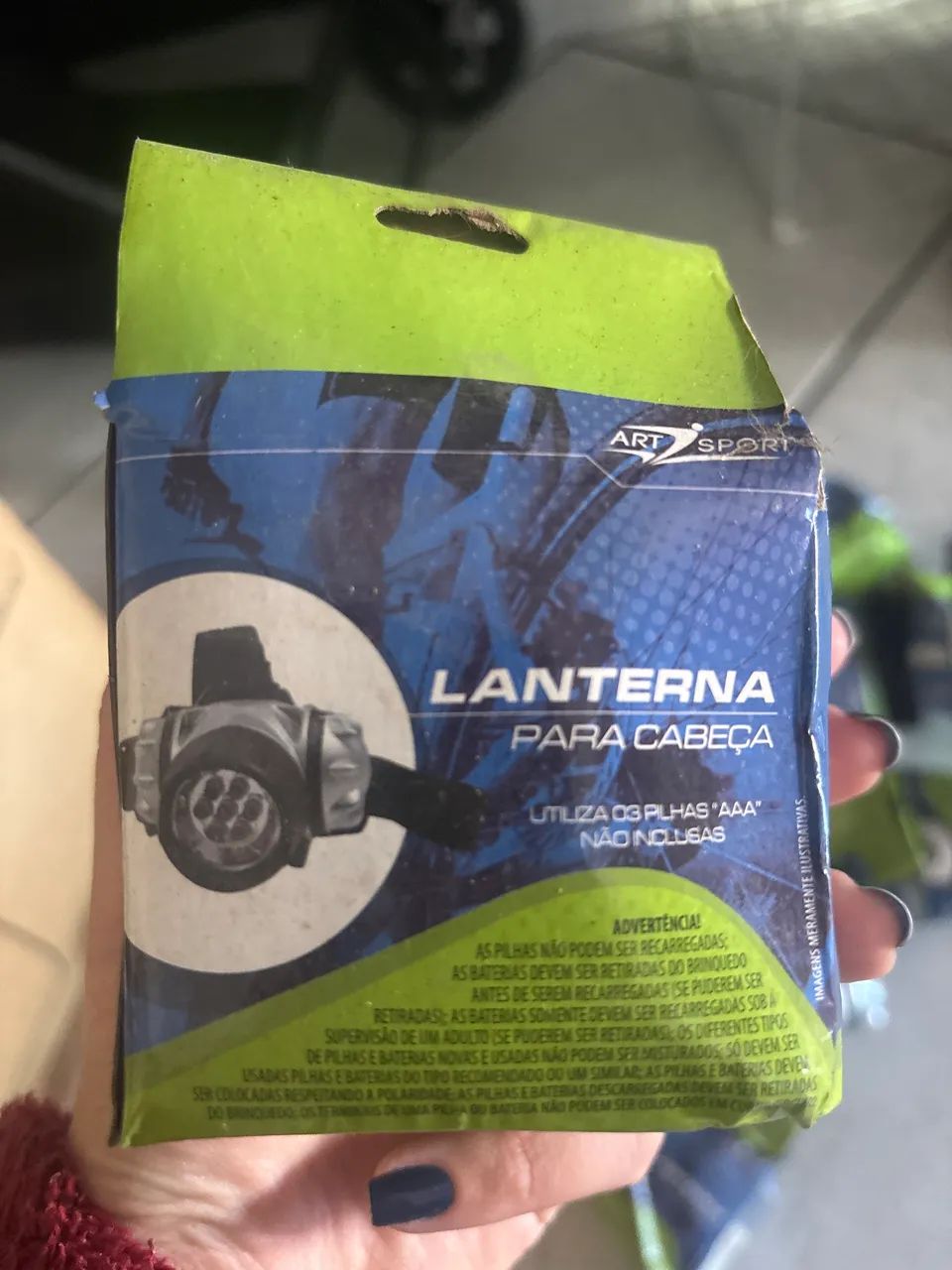 Lanterna para cabeça  - Foto 4