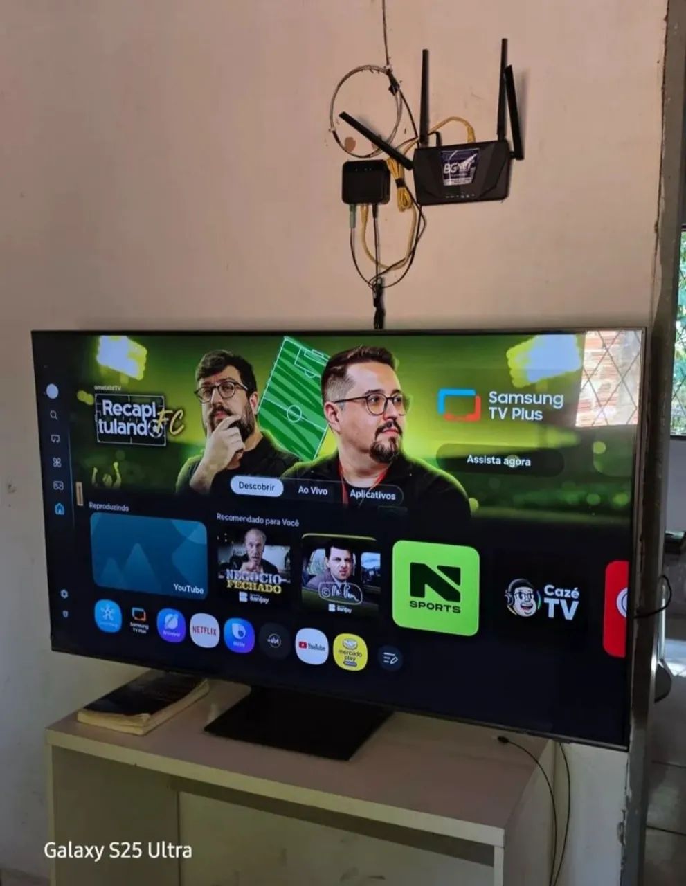 Tv Samsung QLED 55 polegadas único dono  - Foto 2