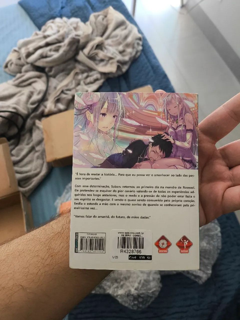 Novel Re:Zero VOL 3 - Foto 2