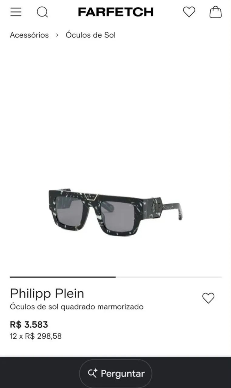 Óculos de sol Philipp Plein original - Foto 3