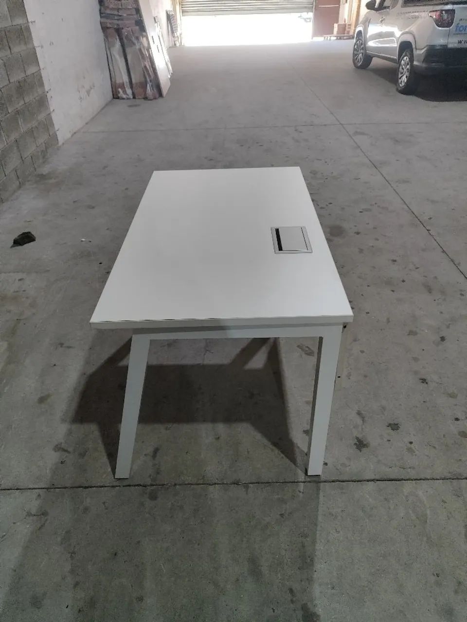 Mesa de escritório retangular - Foto 2