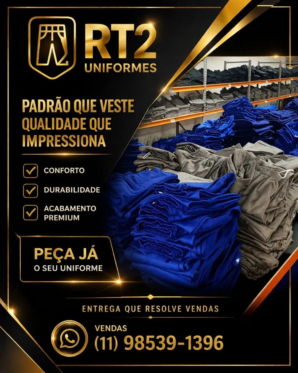 UNIFORMES DE BRIM PARA REVENDEDORES  - Foto 2