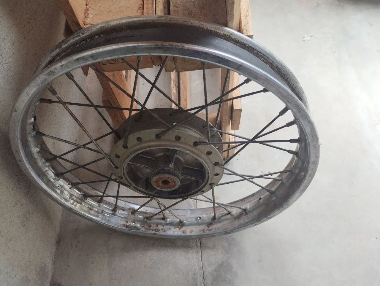 Roda de Moto Titan 150.