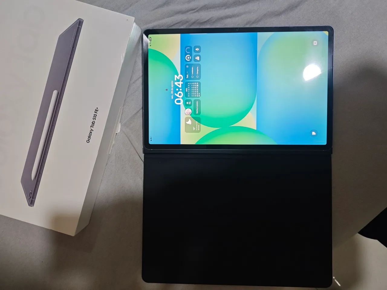 Tab S10 Fe + - Perfeito estado, menos de um mês de uso - Foto 3