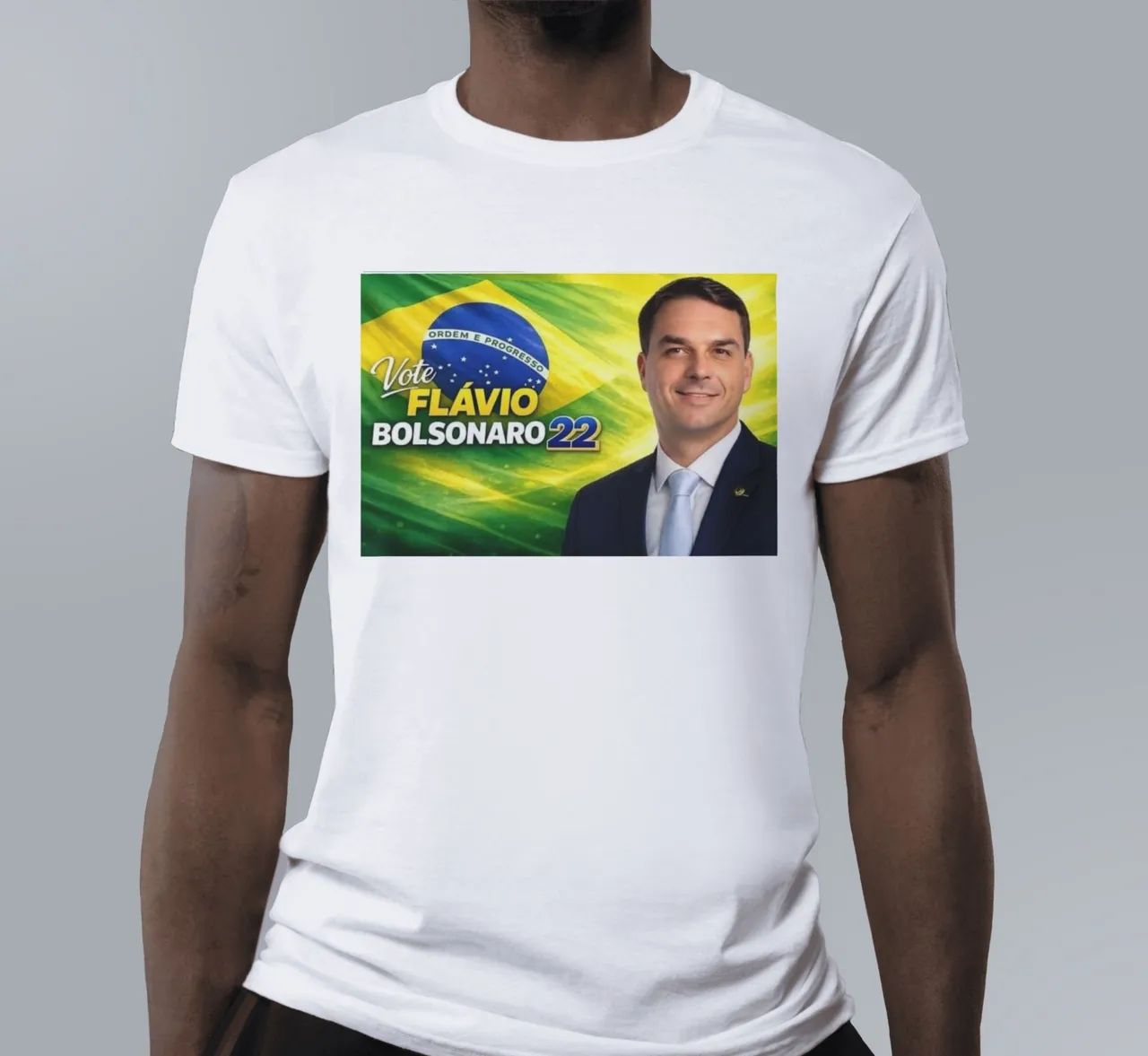 Camisas Flávio Bolsonaro personalizada  - Foto 2