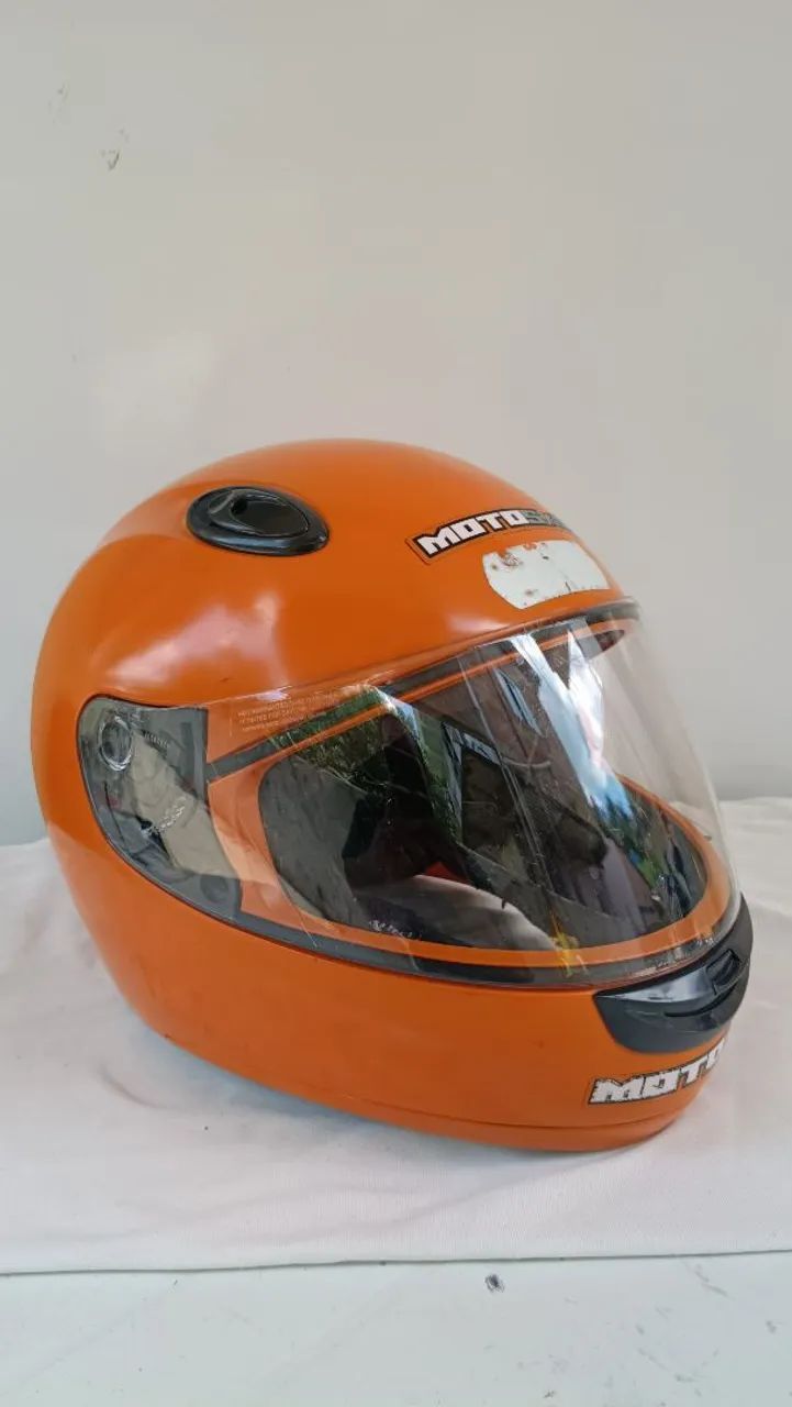 Capacete Sky Orange N60 - Foto 3