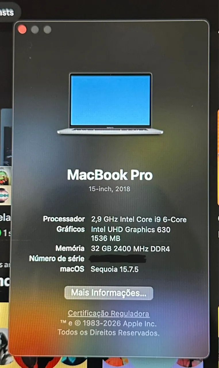 Macbook Pro 15 Core i9 32gb Ram 1Tb SSD Touchbar - Notebooks Macbook Pro 15 Core i9 32gb Ram 1Tb SSD Touchbar - Notebooks