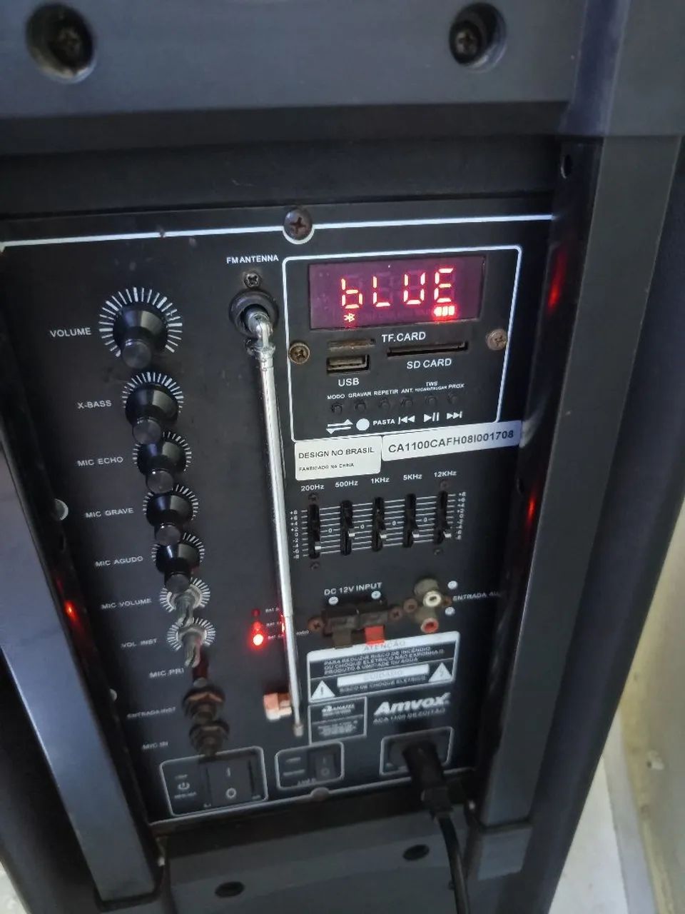 Caixa Amvox alto falante de 18 polegadas. - Foto 4