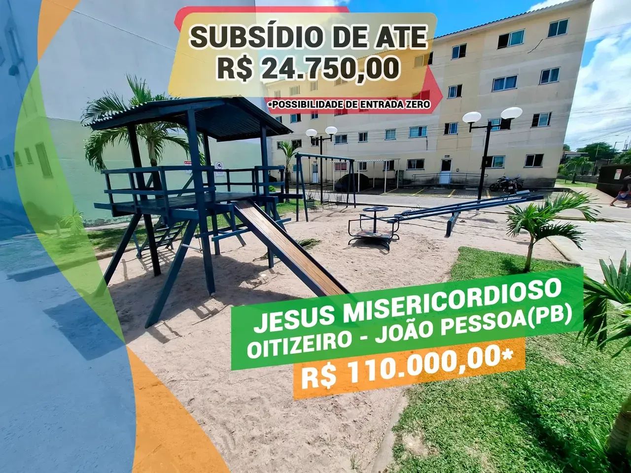 Jesus Misericordioso - 2 Quartos (1 Suíte) - Oitizeiro