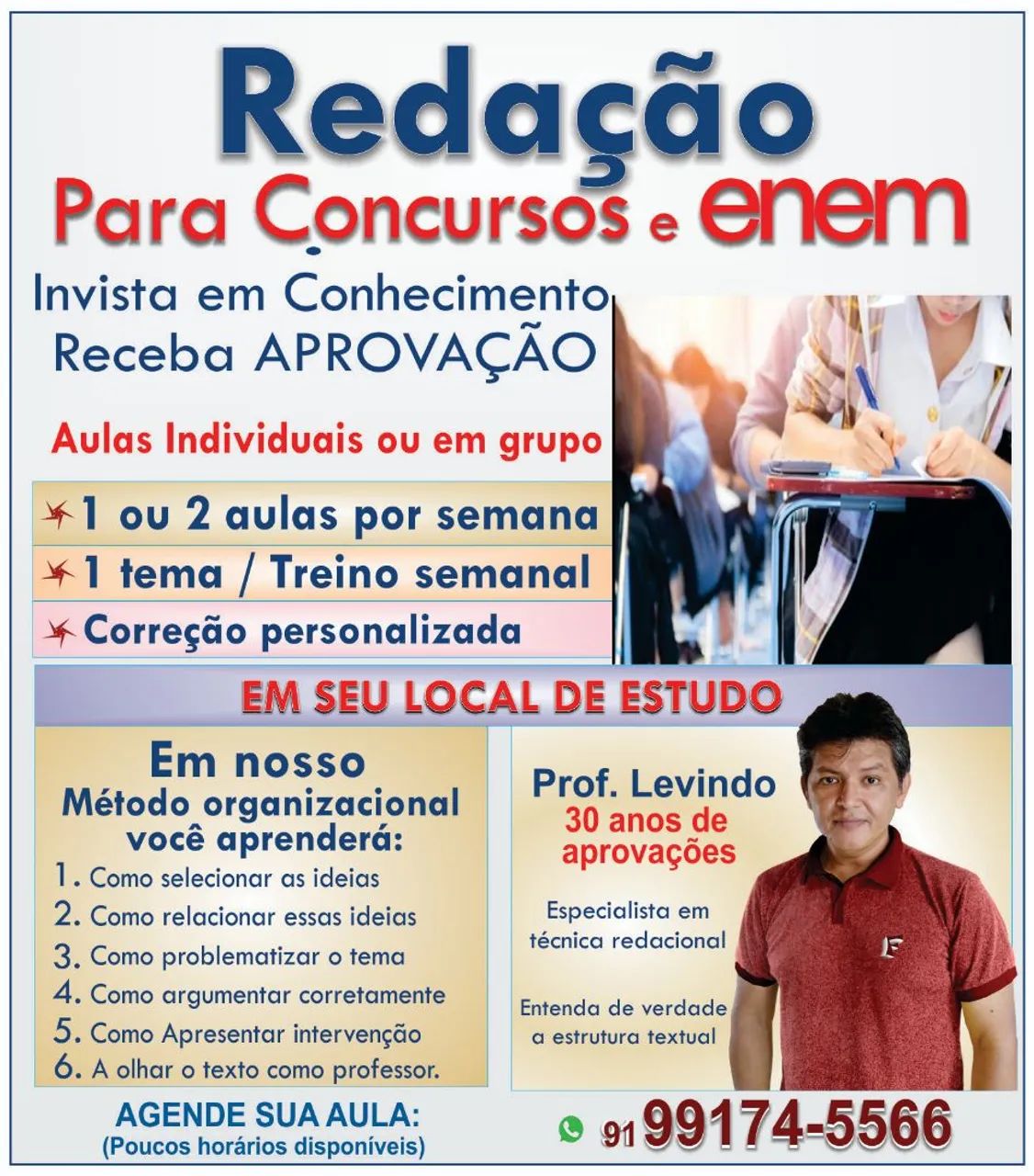 Aula de Redação Enem - Foto 5