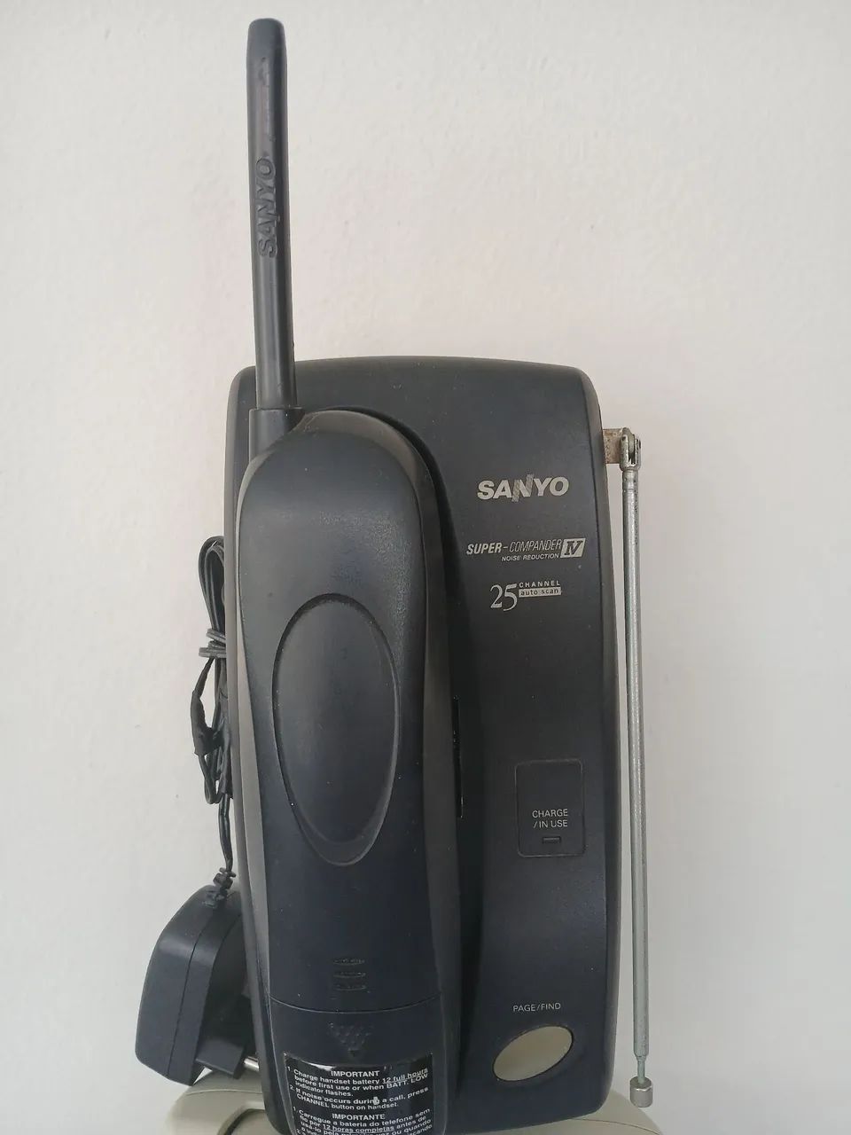 Telefone Fixo Sanyo sem fio parede - Foto 5