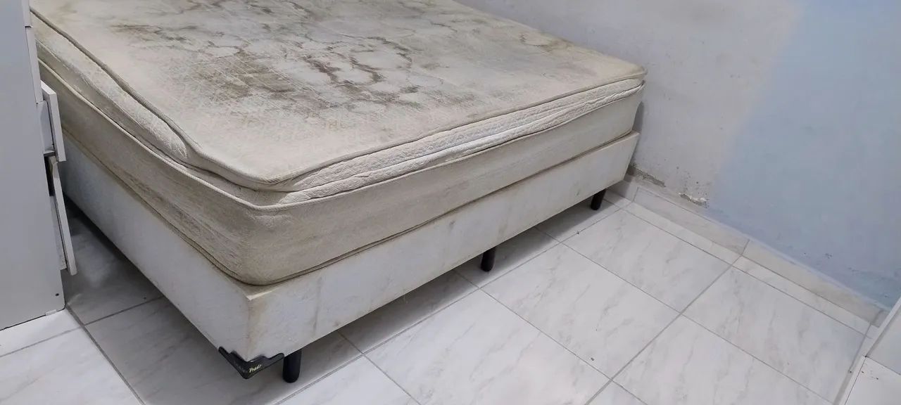 DOAÇÃO CAMA BOX QUEEN