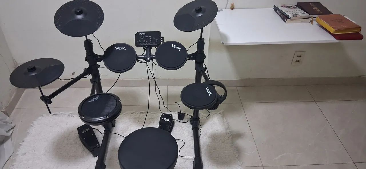 Bateria eletrônica completa  - Foto 4