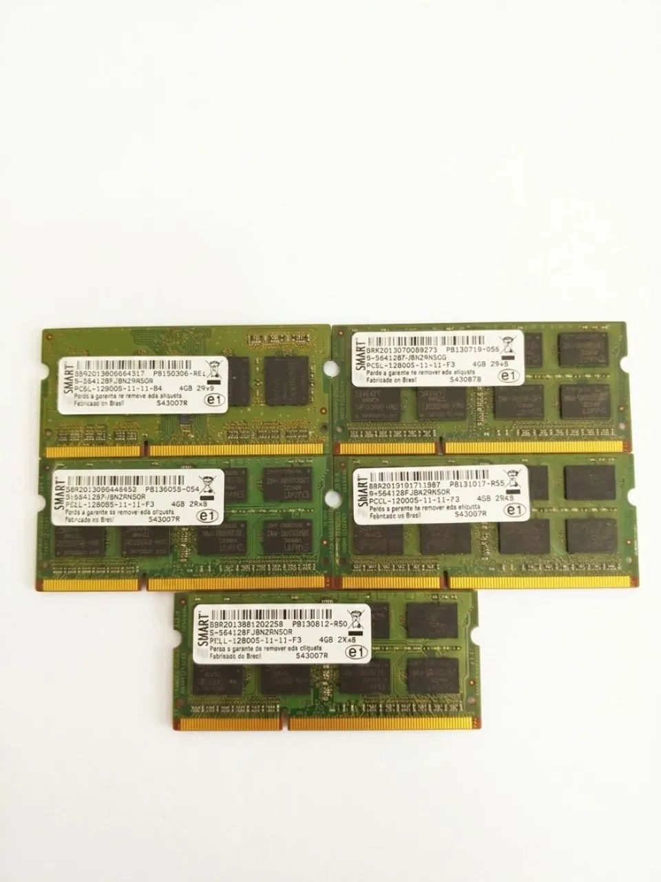 LOTE 10 MEMÓRIAS RAM SODIMM PC3L 4GB - Foto 3
