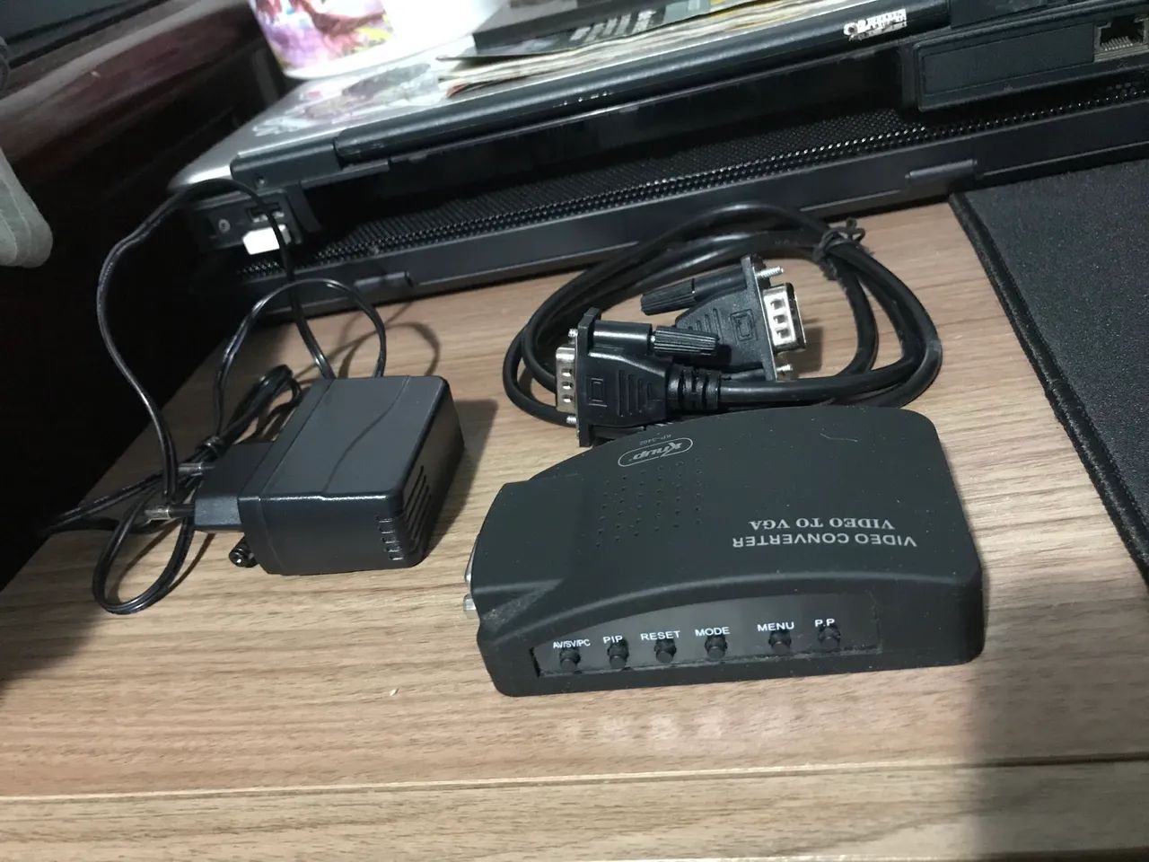 Conversor de RCA e Svideo e Vga para VGA Knup - Foto 4