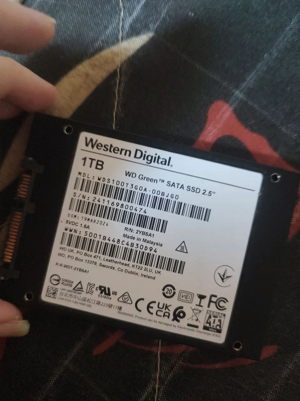 Ssd sata 1tb - Foto 2