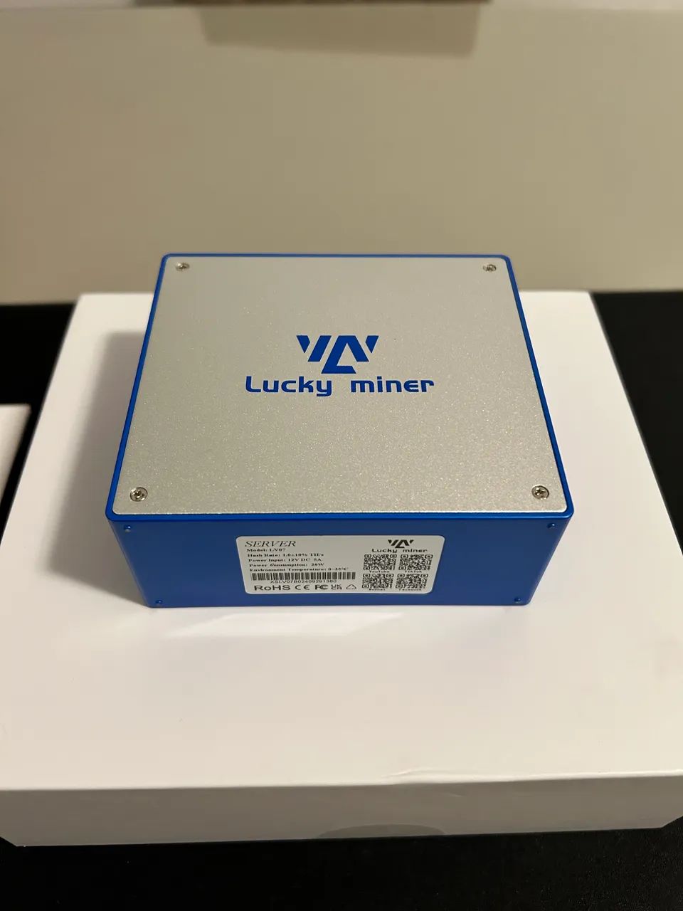 Minerador Lucky Miner LV07 BTC SHA256 ASIC 1TH/s para Mineração Solo de Bitcoin - Foto 4