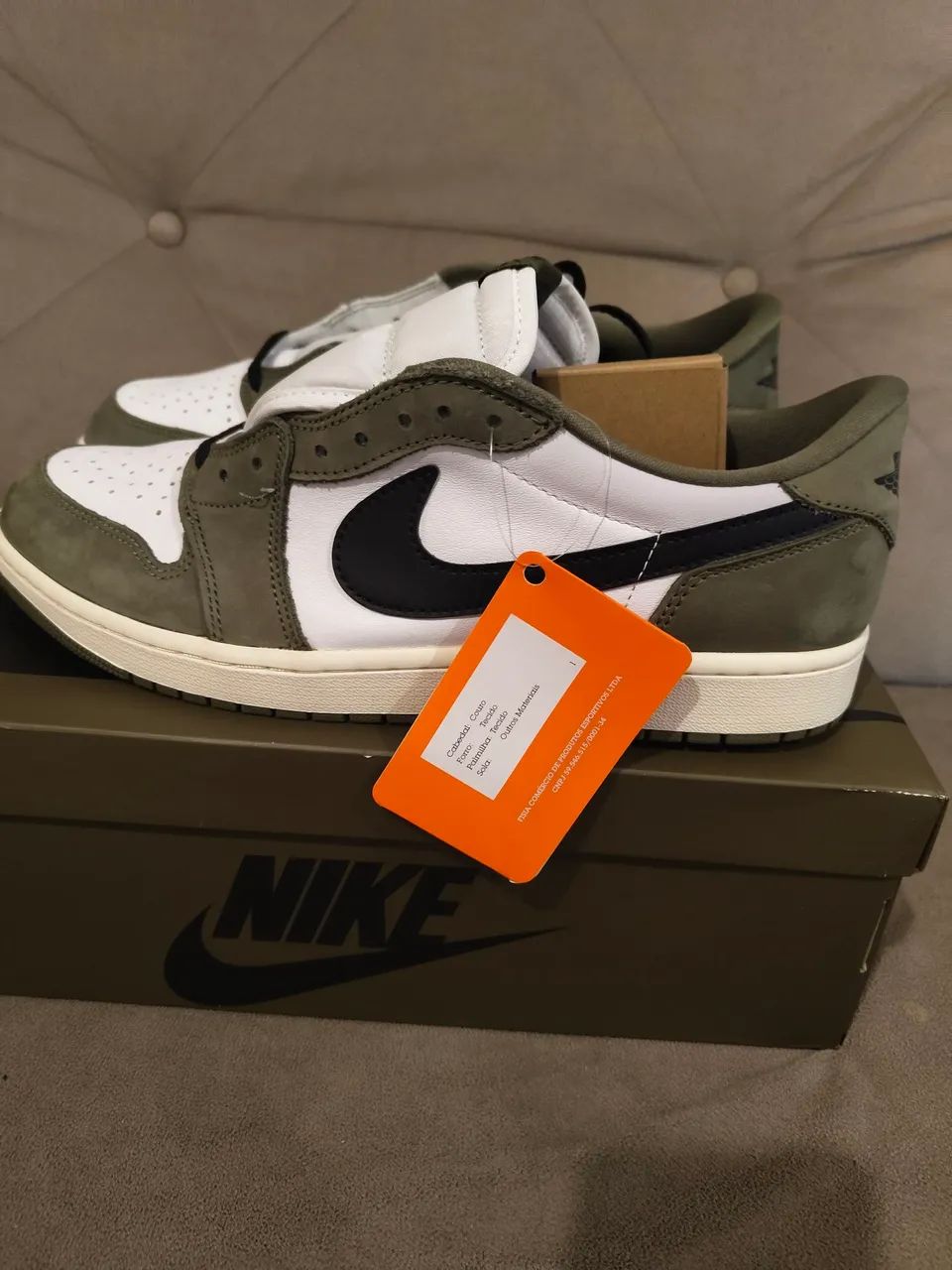 Air Jordan 1 low olive - Foto 4