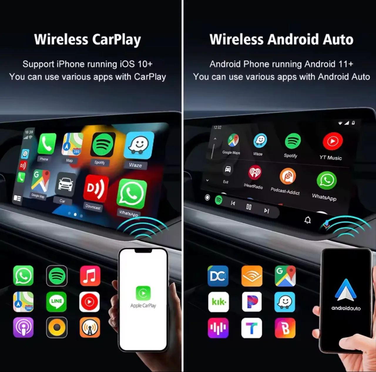 CarPlay & Android Auto Wireless  - Foto 5