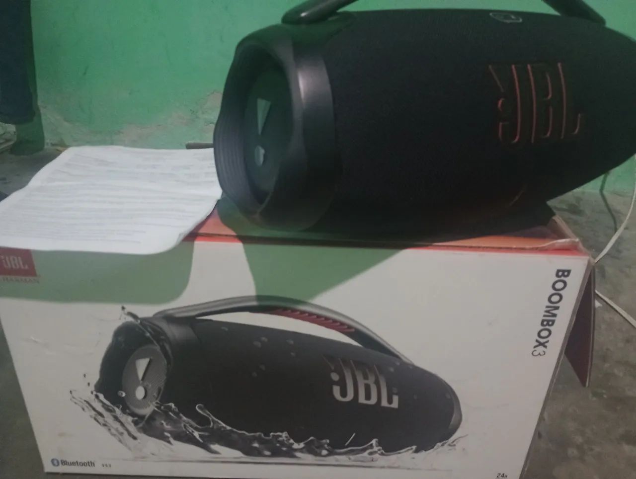 Vende-se caixa de som Bobox 3 com caixa e nota fiscal apenas 3 meses de uso  - Foto 4