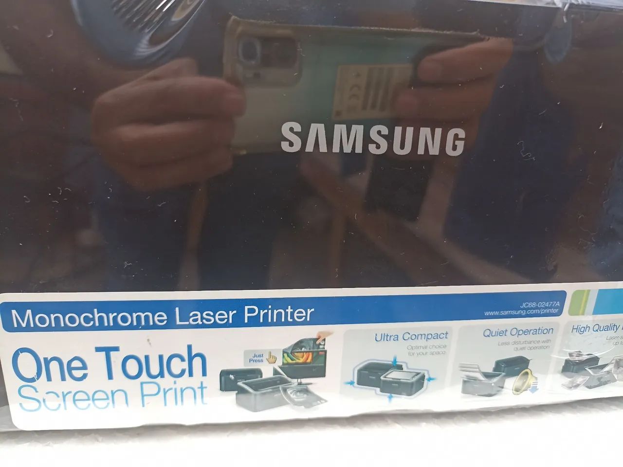 Impressora Samsung hp ml1665 laser monochrome printer zerada - Foto 3