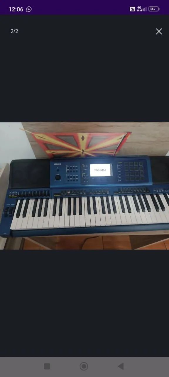 Teclado Casio mzx - 500 - Foto 3
