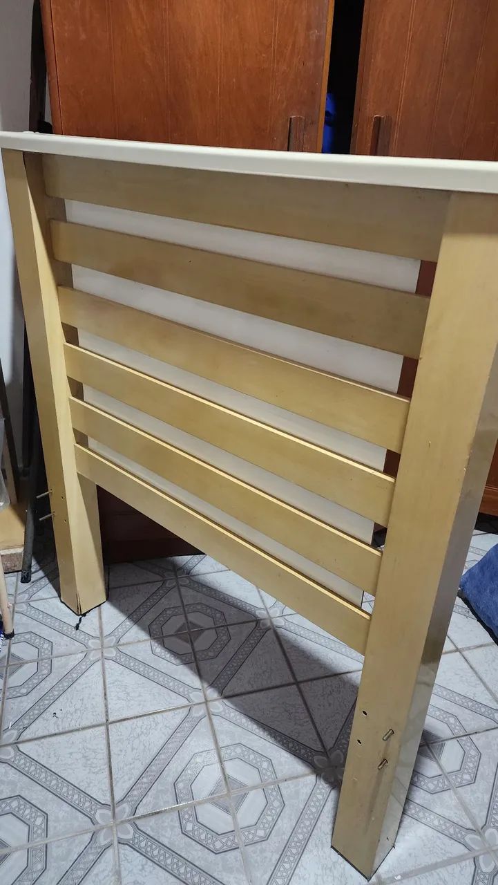 Vendo cama solteiro - Foto 4