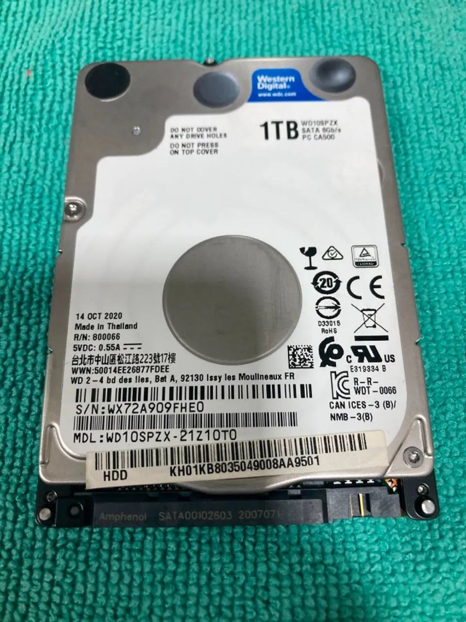 HD 1TB SATA III WD BLUE       - Foto 2