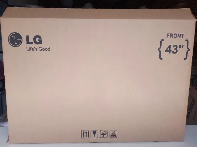 Caixas De Papelão - Tv LG 43/49/50 Polegadas Sem Isopores (ler Descrição) - Foto 3