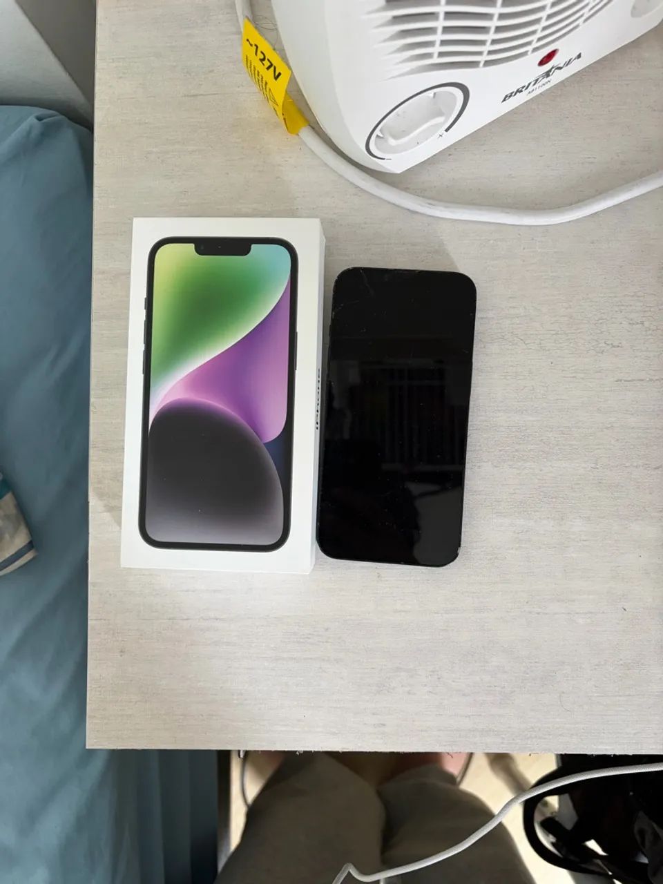 iPhone 14  Preto - 128 G  - Foto 3