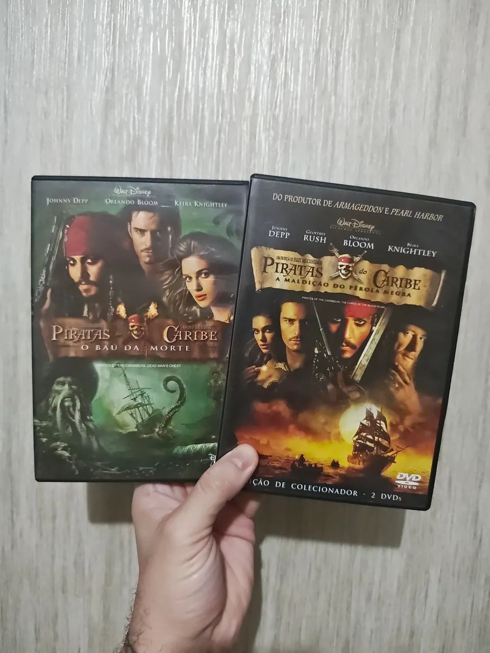 Piratas do caribe DVD Original 4x filmes  - Foto 2