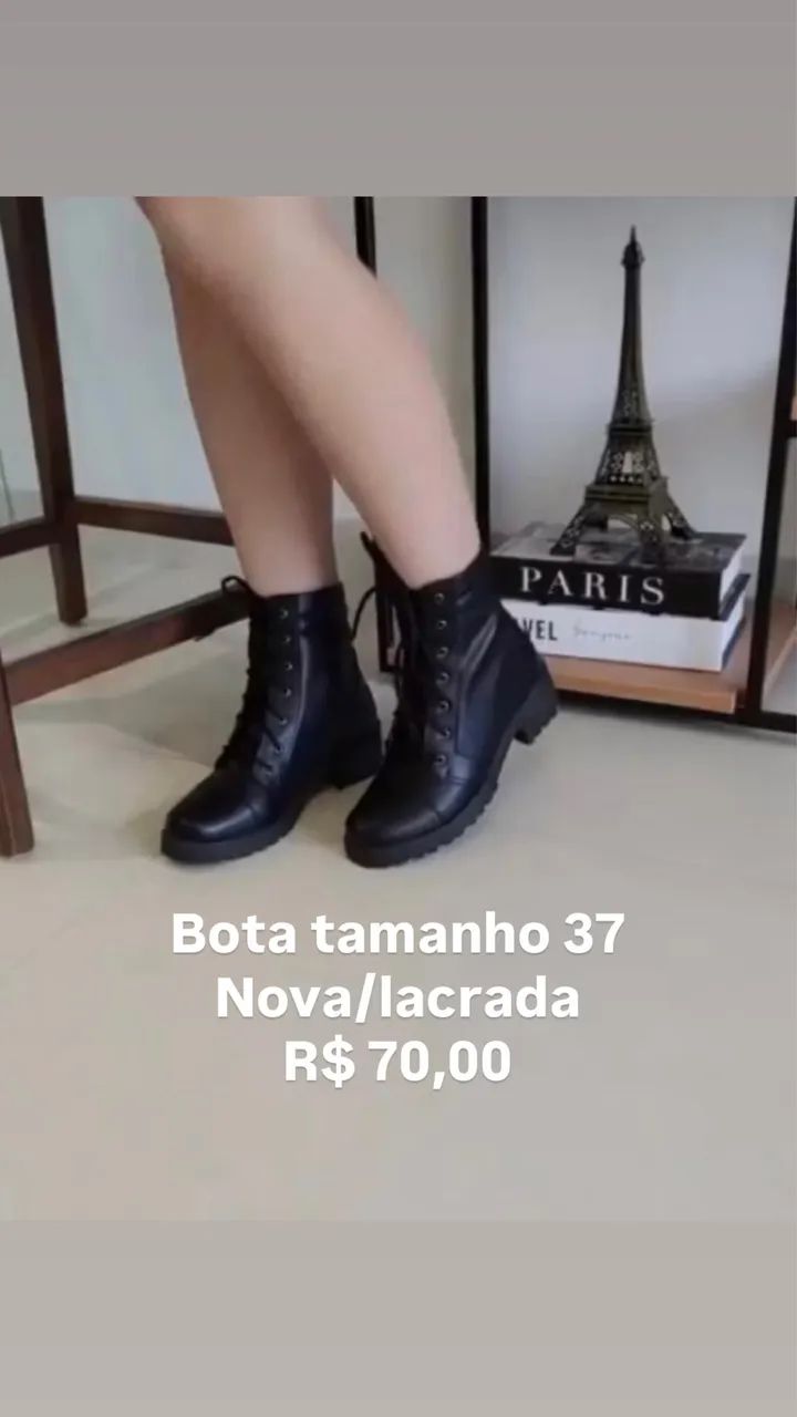 Bota Femenina 33 e 37 $70 cada  - Foto 2