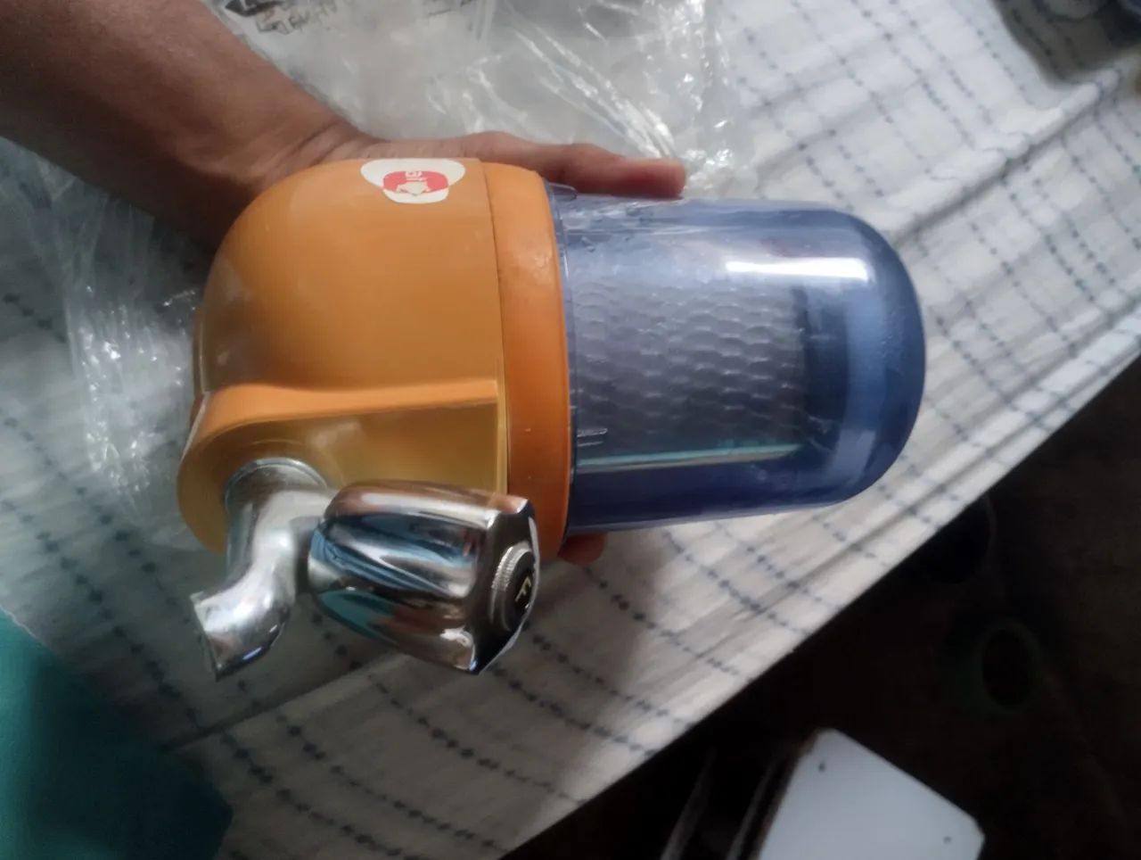 Filtro de água pequeno