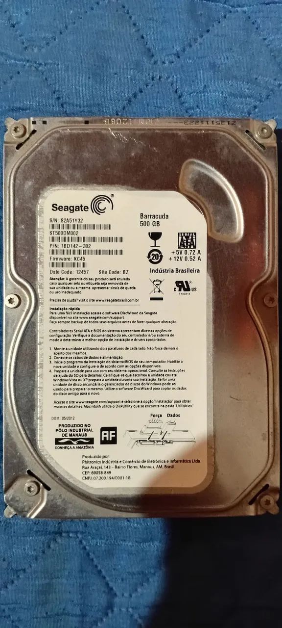 HD de 500gb