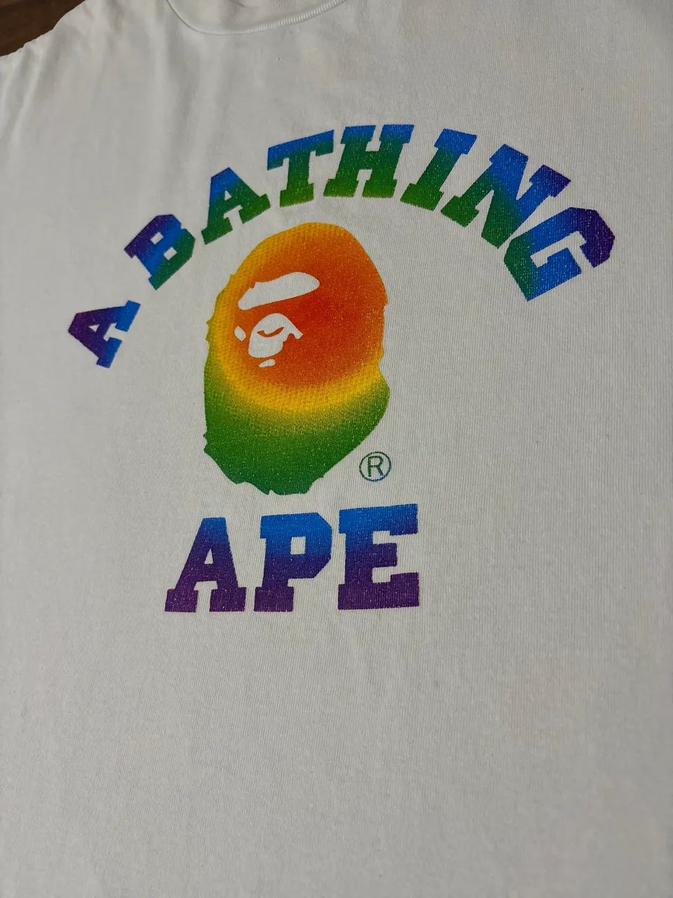 bape rainbow college tee - Foto 2