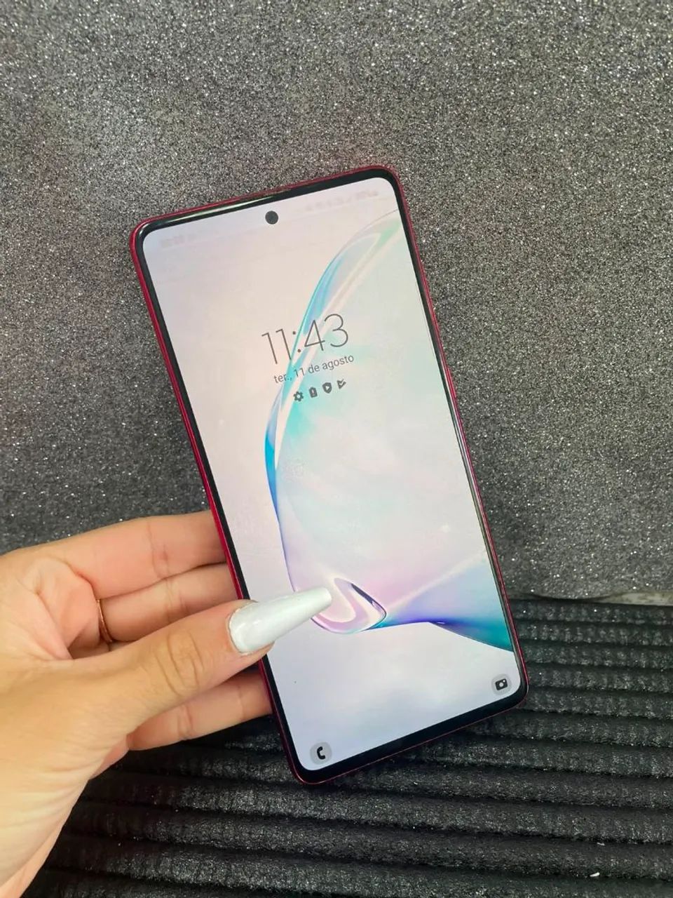 GALAXY NOTE 10 LITE VERMELHO 128GB - Foto 4
