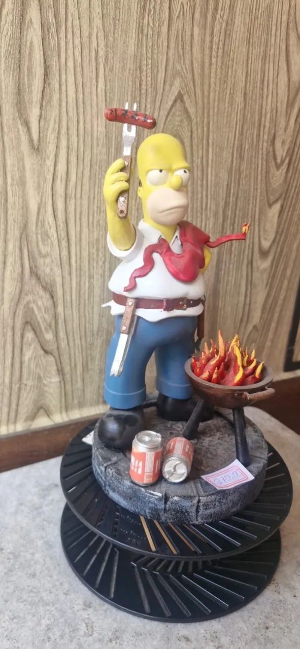 BONECO HOMMER SIMPSON DE IMPRESSÃO 3D - Foto 2