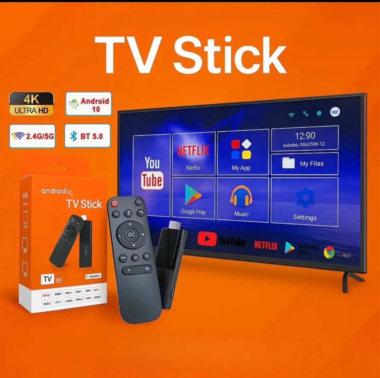 Tv stick tv Android 4k c/garantia e loja física  - Foto 2