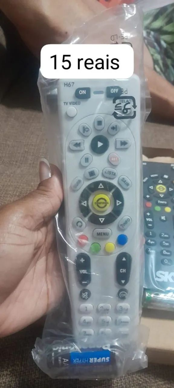 Controle remoto sky 