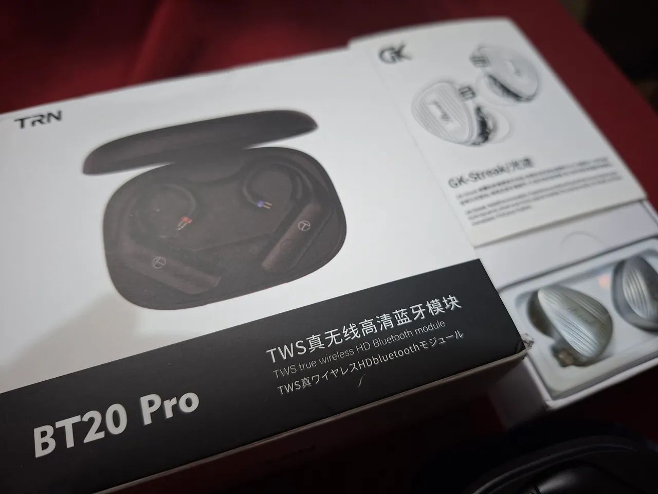 Fone GK Streak + módulo Bluetooth TRN BT20 Pro - Foto 4