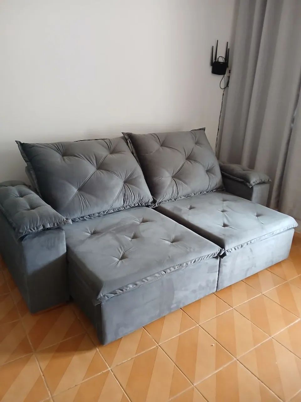 Sofás retrátil e reclinável direto da fábrica  - Foto 4