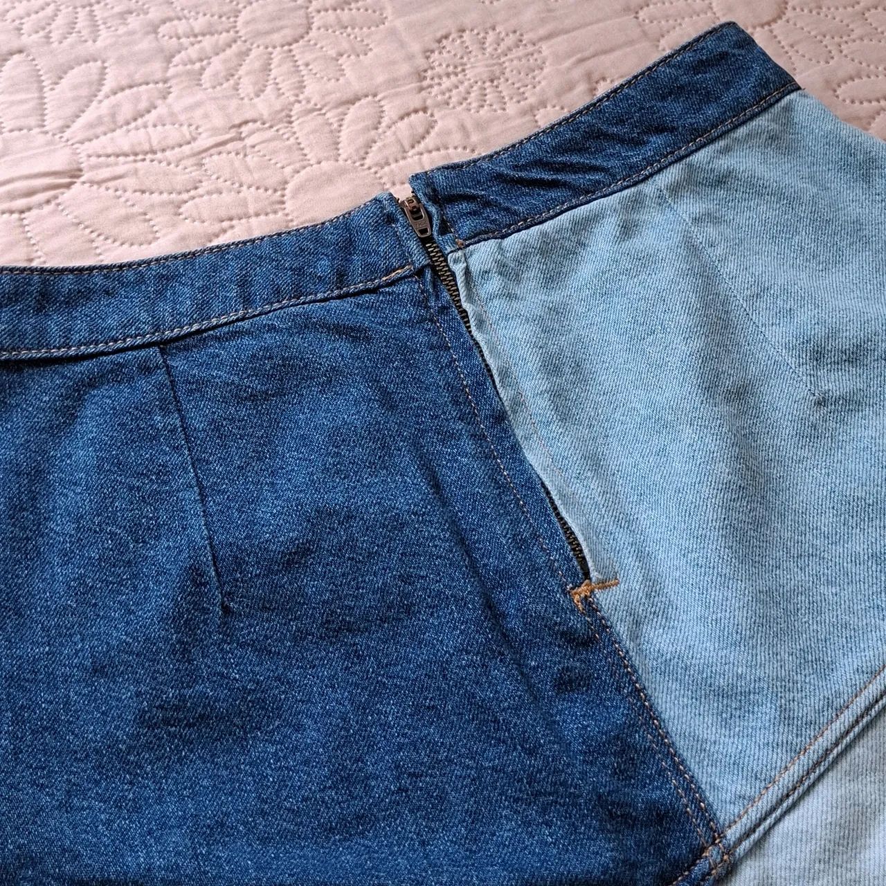 saia jeans zara P - Foto 3