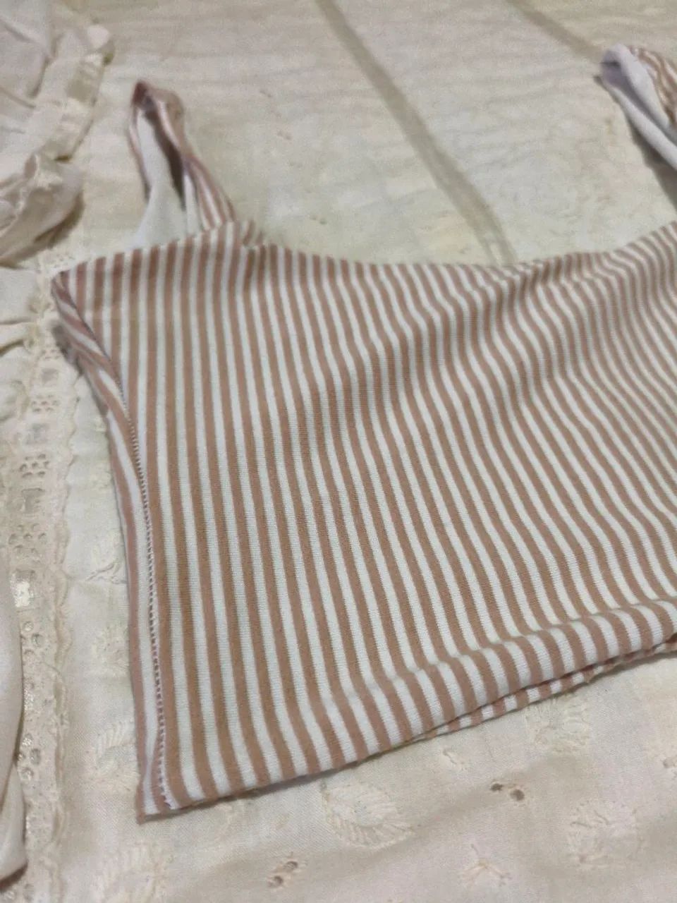 Top listrado P blusa  - Foto 2